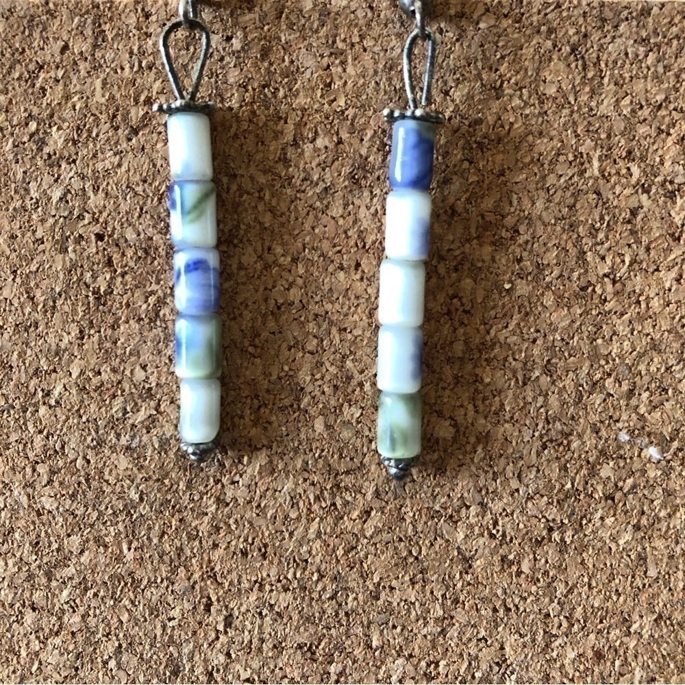 Handmade beaded earrings